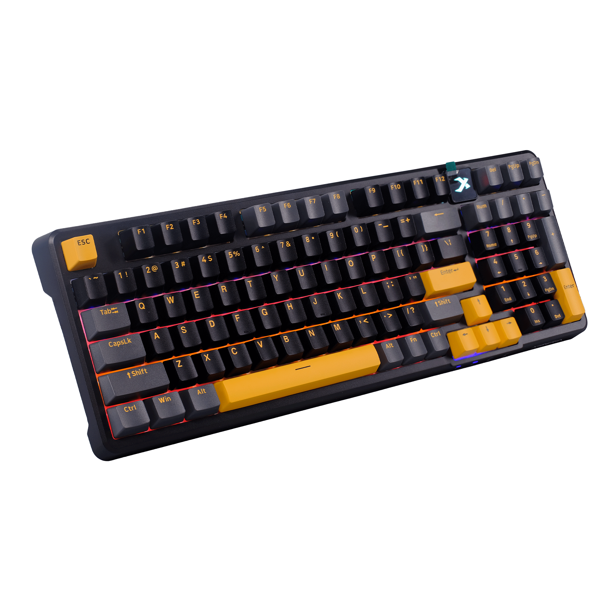 Bàn phím cơ Gaming XS980 | Mecha Black, Standard Version, Optical Axis