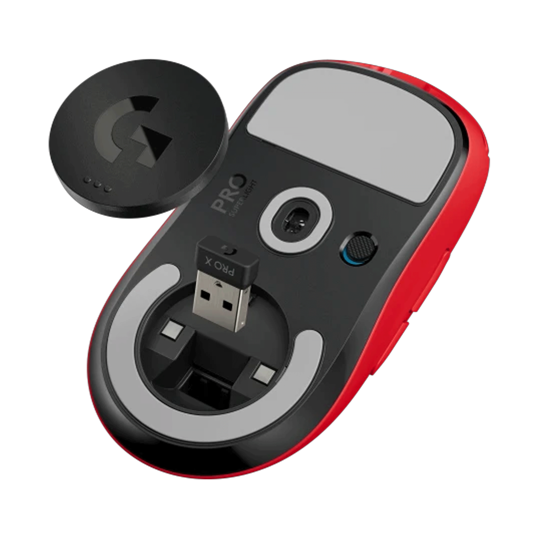 Chuột Logitech Pro X Superlight Wireless Gaming - Đỏ (910-005882)