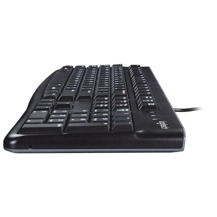 Bàn phím Logitech K120 | Đen, 104 phím, Có dây