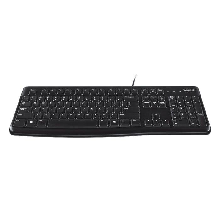 Bàn phím Logitech K120 | Đen, 104 phím, Có dây