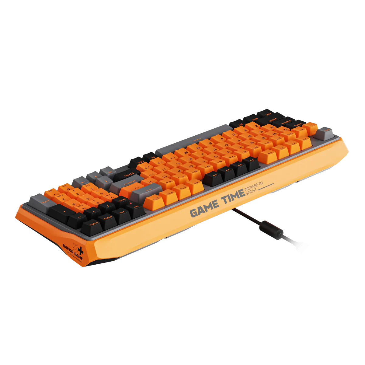Bàn phím gaming ESK750-98 | Orange Grey Black, Blue Switch