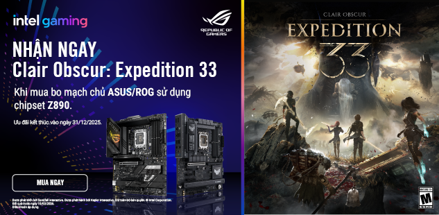 [ASUS x Intel] Expedition 33 Nhận Game Code
